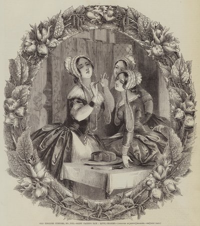 Eski İngiliz Gelenekleri, Aziz İnançlar Günü, Aşk Tılsımları by Joseph Kenny Meadows