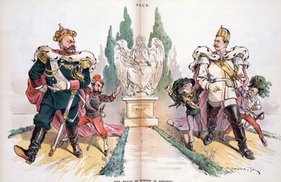 Alexander III, "Rusya" olarak etiketlenmiş, "Almanya" olarak etiketlenmiş Wilhelm II