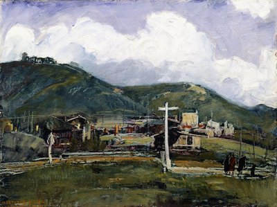 Yağmurlu Gün, Laguna (masonit üzerine yağ) by Joseph Kleitsch