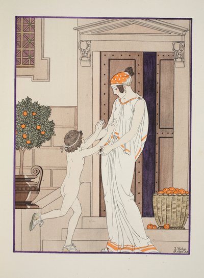 Bebeklik Sevinci, 'Hipokrat'ın Eserleri'nden bir illüstrasyon, 1934 by Joseph Kuhn Regnier