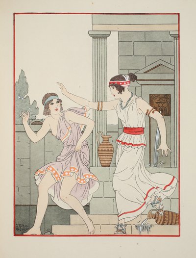 Elin düzlüğü ile vurulmuş, 'Hipokrat'ın Eserleri'nden bir çizim, 1934 by Joseph Kuhn Regnier