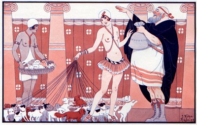 Three Prix Féminins - Büyük bir aileden küçük yaşlı büyükannenin ödülü - la Vie Parisienne 1919