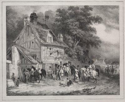 Normandiya hatırası by Joseph Louis Hippolyte Bellange