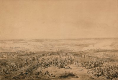 Ocana Savaşı, c.1844 by Joseph Louis Hippolyte Bellange