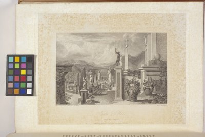 Isola Bella On The Lake Maggiore (Hindistan kağıdına gravür, chine collé) by Joseph Mallord William (after) Turner