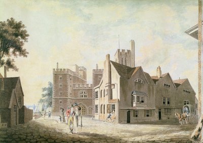 Başpiskopos Sarayı, Lambeth'ten Bir Görünüm by Joseph Mallord William Turner