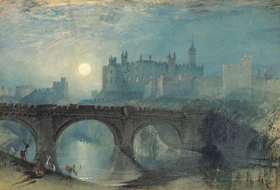 Alnwick Kalesi, c. 1829 by Joseph Mallord William Turner