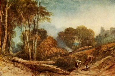 Beeston Castle, Cheshire, c1839, 1934. SİL bkz. 0580035323 by Joseph Mallord William Turner