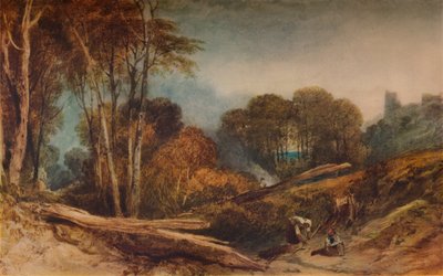 Beeston Kalesi, Cheshire, c1839, 1938 by Joseph Mallord William Turner