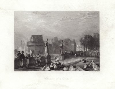 Nantes Şatosu by Joseph Mallord William Turner