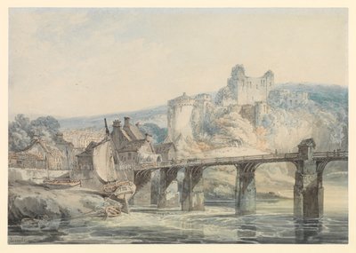 Chepstow Kalesi by Joseph Mallord William Turner