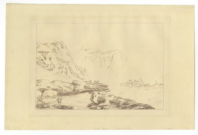 Yorkshire Sahili (gravür) by Joseph Mallord William Turner
