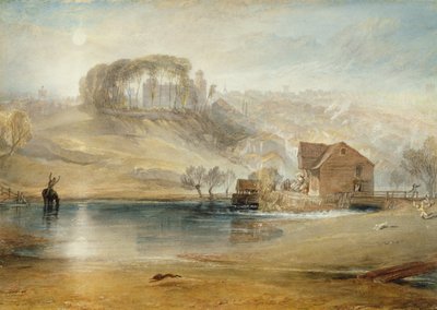 Colchester, c.1826 (grafit, wc, gövde rengi ve kağıt üzerinde tebeşir) by Joseph Mallord William Turner