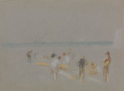 Goodwin Sands'de Kriket by Joseph Mallord William Turner