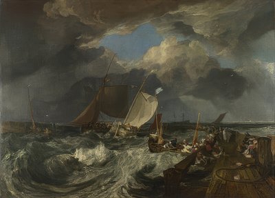 Calais iskelesi. 1803 by Joseph Mallord William Turner