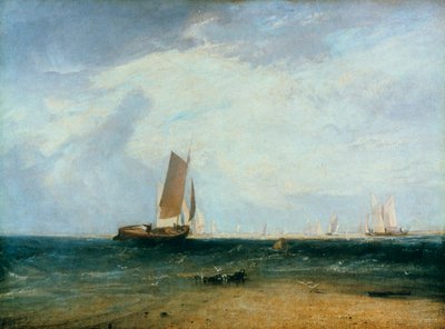 Blythe Kumunda Balık Tutma, Gelgit Ayarı, 1809 by Joseph Mallord William Turner