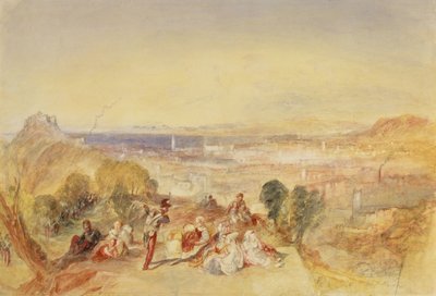 Cenova, İtalya, 1851 dolayları (kağıt üzerine suluboya) by Joseph Mallord William Turner