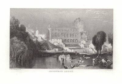 Jedburgh Manastırı by Joseph Mallord William Turner