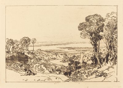 Severn ve Wye Kavşağı by Joseph Mallord William Turner