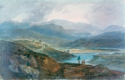 Göl, İskoçya, 1801-1802. by Joseph Mallord William Turner
