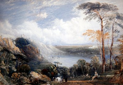 Manzara (kağıt üzerine suluboya ve gövde rengi) by Joseph Mallord William Turner