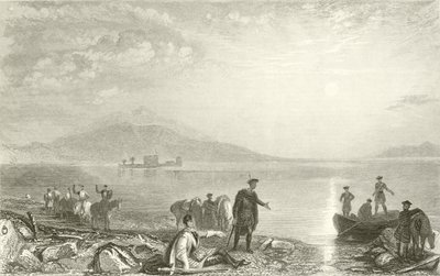 Loch Leven Kalesi by Joseph Mallord William Turner
