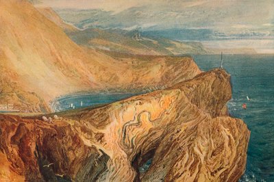 Lulworth Koyu, 1909 by Joseph Mallord William Turner