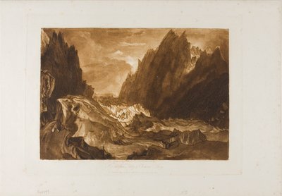 Mer de Glace, Liber Studiorum