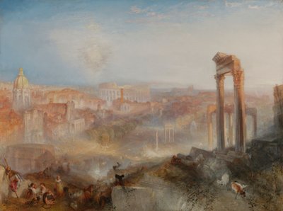 Modern Roma, Campo Vaccino by Joseph Mallord William Turner
