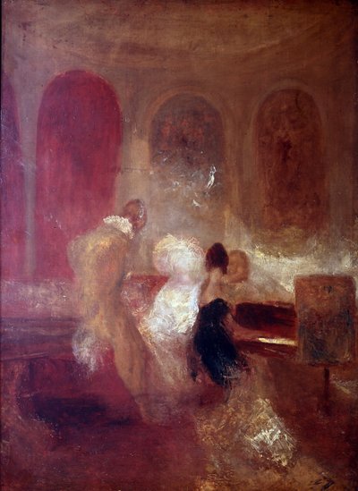 Müzik Partisi, Doğu Cowes Kalesi, 1835 dolayları by Joseph Mallord William Turner