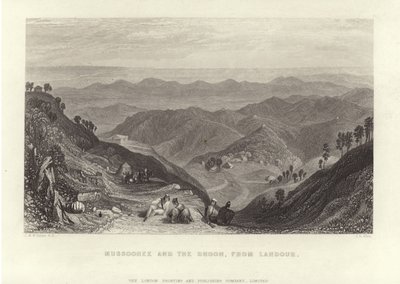 ಮಸ್ಸೂರಿ ಮತ್ತು ಧೂನ್ ಟರ್ಕ್ by Joseph Mallord William Turner
