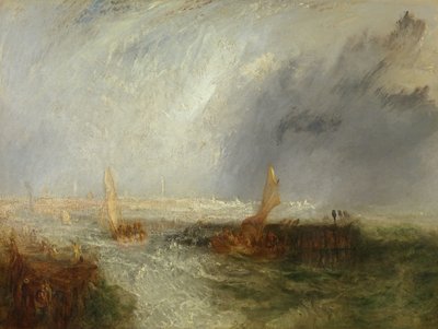 Oostende, 1844. by Joseph Mallord William Turner