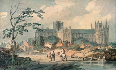 Kuzeyden Peterborough Katedrali, 1909 by Joseph Mallord William Turner