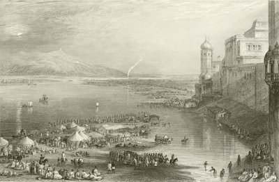 Myndskreyting fyrir Nicholas Nickleby turki by Joseph Mallord William Turner