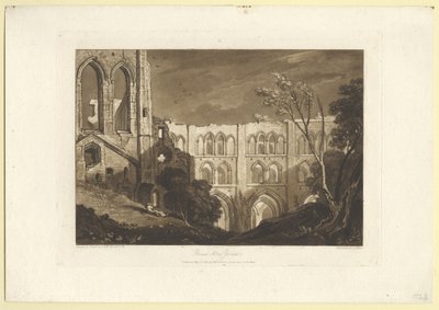 Manastır Rakipleri by Joseph Mallord William Turner