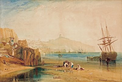 Scarborough, sabah, yengeç yakalayan çocuklar, c. 1810 by Joseph Mallord William Turner