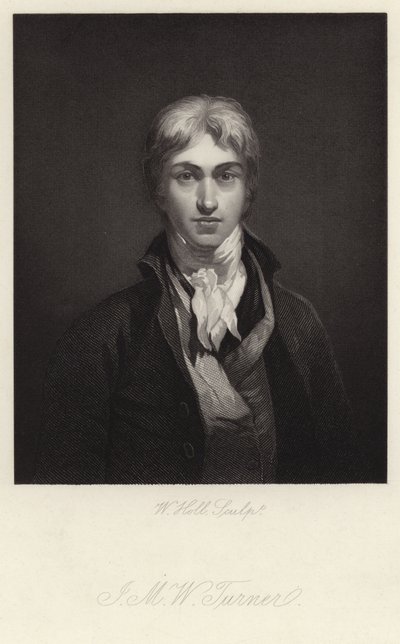 JMW Turner'ın kendi portresi by Joseph Mallord William Turner