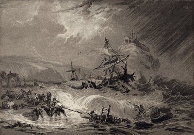 Aziz Michael Dağı by Joseph Mallord William Turner