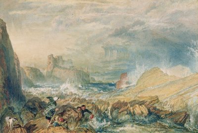 Tantallon Kalesi by Joseph Mallord William Turner