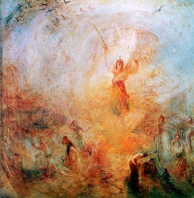 Güneşte Duran Melek, 1846 by Joseph Mallord William Turner
