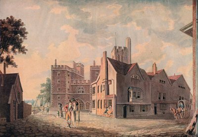 Başpiskoposlar Sarayı, Lambeth, 1909 by Joseph Mallord William Turner