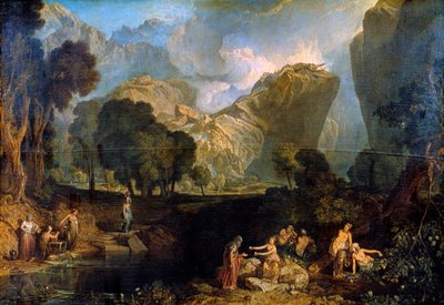 Anlaşmazlık Tanrıçası, Hesperides Bahçesinde Çekişme Elmasını Seçerken, 1806 by Joseph Mallord William Turner