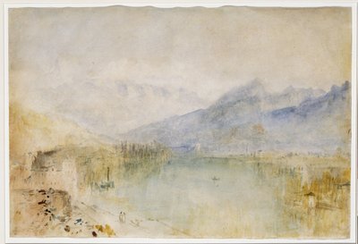 Thun Gölü, 1844 dolayları by Joseph Mallord William Turner