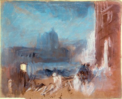 Santa Maria della Salute, Venedik, gece, 1840 by Joseph Mallord William Turner