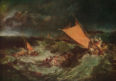 Gemi Enkazı, c1805 by Joseph Mallord William Turner