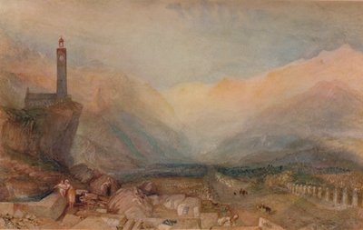 Splugen Geçidi, c1841, 1938 by Joseph Mallord William Turner