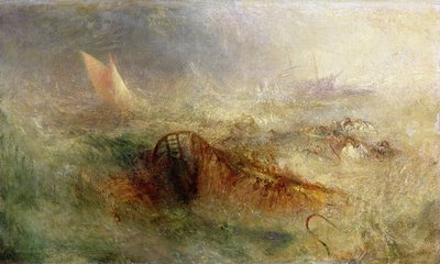 Fırtına, 1840-45 civarı (tuval üzerine yağlıboya) by Joseph Mallord William Turner