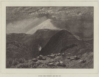 Turner'ın Çalışmalar Kitabı, Hind Head Hill by Joseph Mallord William Turner