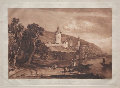 Thun Şehri by Joseph Mallord William Turner