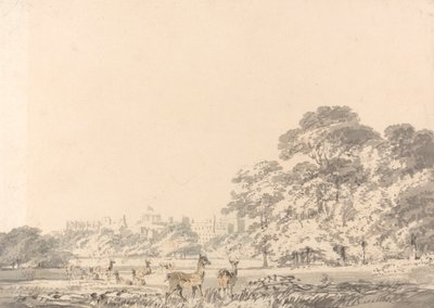Geyikli Windsor Kalesi ve Parkı by Joseph Mallord William Turner